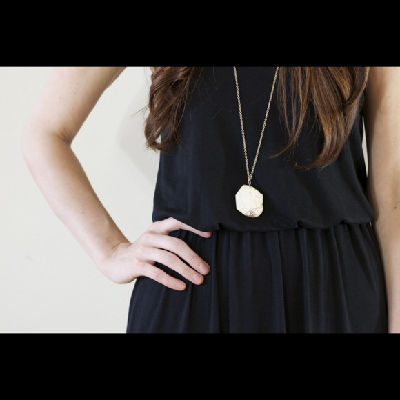 Cassie Necklace - White — Everly and Ace - Picture 3 of 4